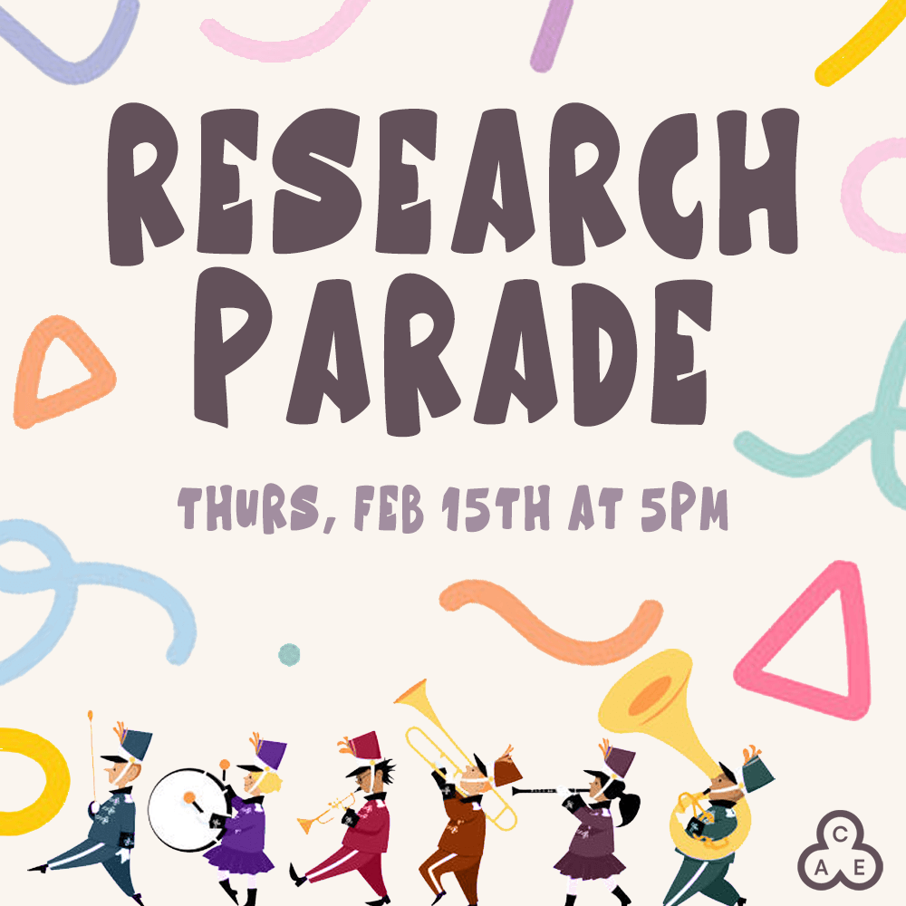Graphic for ACE Research Parade