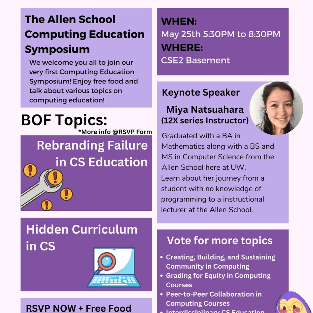 Graphic for Computing Education Symposium