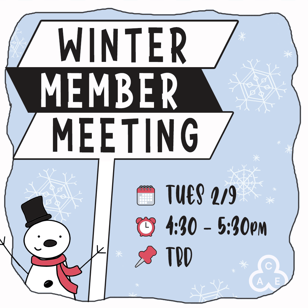 Graphic for Winter Member Meeting